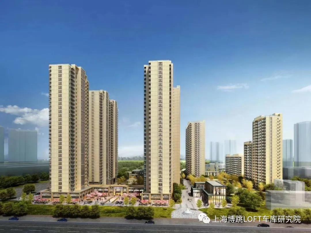 嘉定采用了LOFT车库武汉当代集团春风十里项目现已结构封顶！